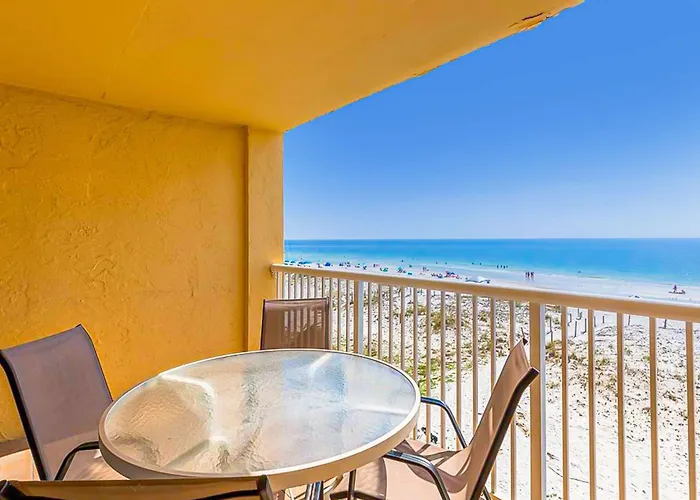 Holiday home 12th-floor Beachfront With Private Balcony Ac Hot Tub Pool Sauna *